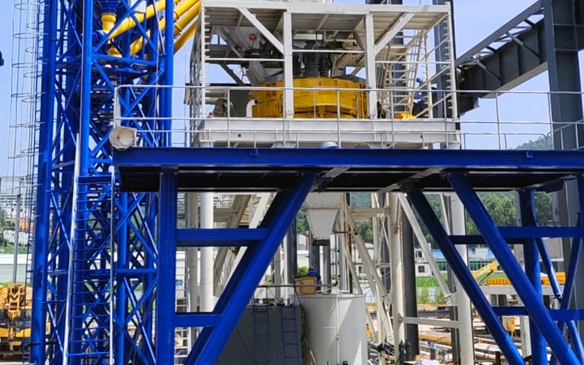 TIANYU export batching plant shipment