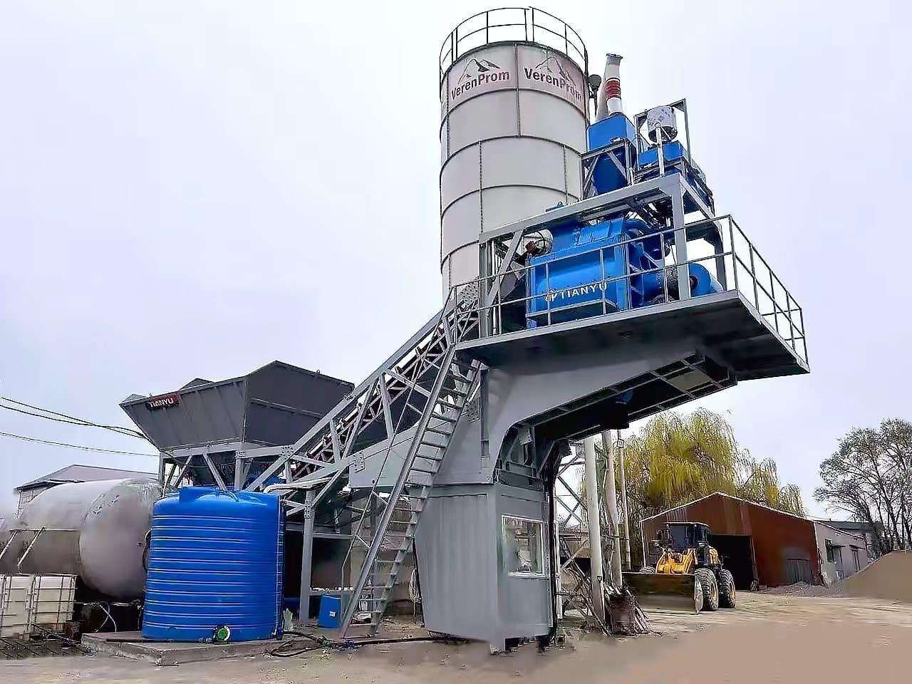 Mobile Concrete Batching Plant